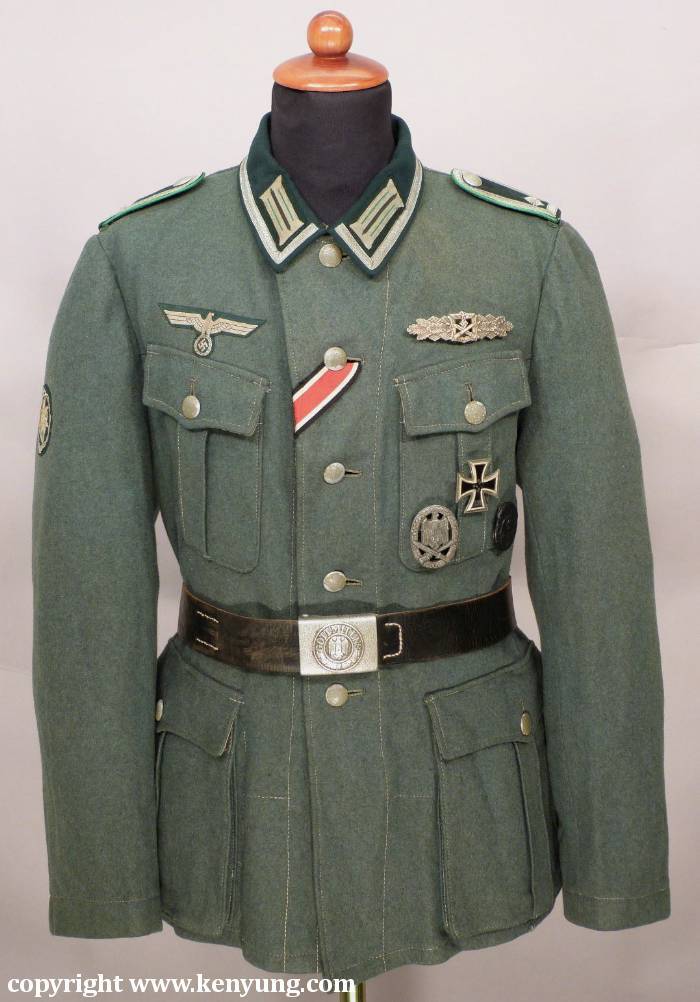 解燊阳收藏--二战德国国防军山地兵m36野战服
