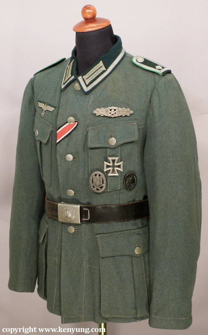 解燊阳收藏--二战德国国防军山地兵m36野战服